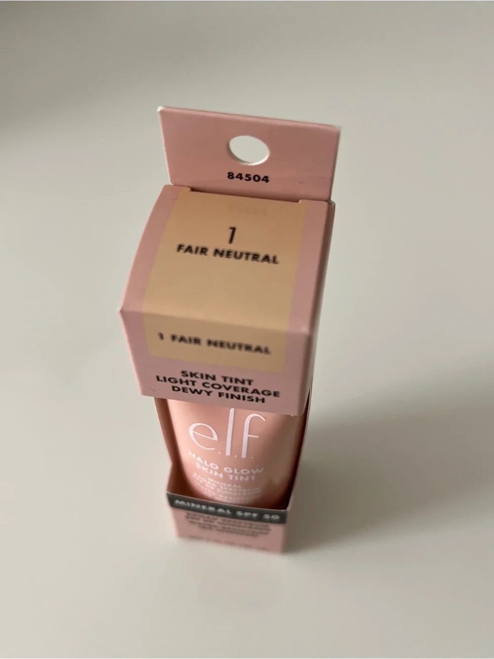 elf Halo Glow Skin Tint Mineral SPF 50 - 1 Fair Neutral
